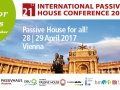 Vystupte se svým příspěvkem na Mezinárodní konferenci pasivních domů ve Vídni 2017