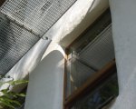Ostění a stínění oken na Jihozápadní fasádě